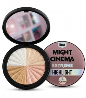 Might Cinema Extreme Highlight 4 Color Palette - باليت هايلايتر 4 ألوان