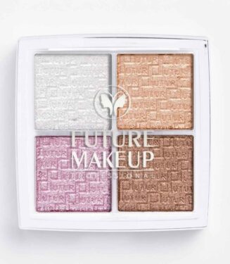 Future Makeup 4 Color Highlighter FU3501 - هايلايتر فيوتشر ميك أب 4 ألوان
