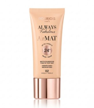 Bourjois Paris Always Fabulous Air Mat Foundation 02 Vanilla - كريم أساس برجوا ماط بدرجة فانيلا