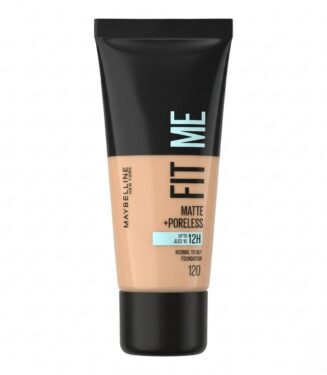 Maybelline New York Fit Me Matte + Poreless Foundation 120 Classic Ivory - كريم أساس ميبيلين ماط