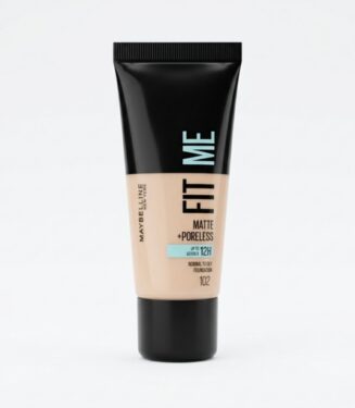 Maybelline New York Fit Me Matte + Poreless Foundation 102 Fair Ivory - كريم أساس ميبيلين ماط