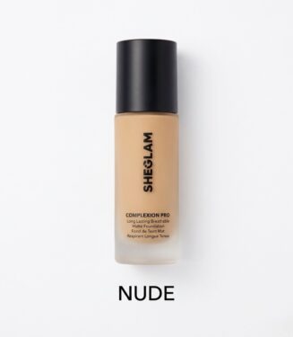 SHEGLAM Complexion Pro Long Lasting Breathable Matte Foundation Nude - كريم أساس شيجلام بتغطية كاملة