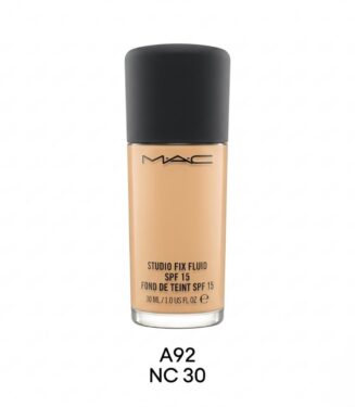 MAC Studio Fix Fluid SPF 15 Foundation NC30 - كريم أساس ماك ستوديو فيكس فلود تغطية متوسطة إلى عالية