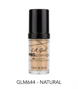 L.A. Girl PRO.coverage HD Illuminating Foundation Natural (GLM644) - كريم أساس إل إيه جيرل