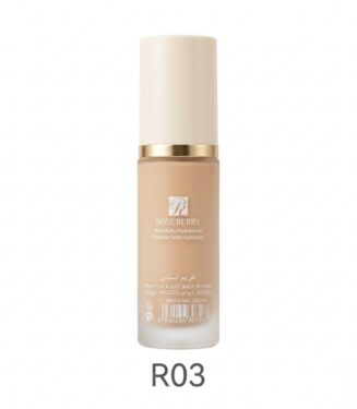 Rose Berry Skin Infinite Hydrating Foundation R03 - كريم أساس روز بيري مرطب بتغطية متوسطة إلى عالية