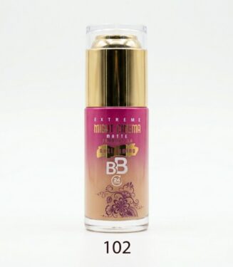 Might Cinema Extreme Matte BB Foundation BB كريم أساس مايت سينما ماط مضاد للتجاعيد - 102