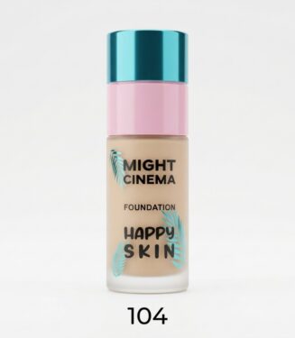 Might Cinema Happy Skin Matte Foundation | كريم أساس مايت سينما هابي سكين ماط درجة 104
