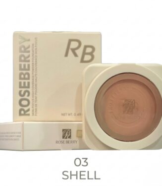 Rose Berry Skin Focus High Coverage Powder Foundation Shell روز بيري كومباكت باودر - 03