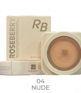 Rose Berry Skin-Focus High Coverage Powder Foundation Nude 04 - روز بيري كومباكت باودر