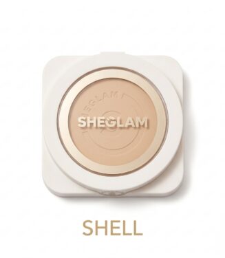 SHEGLAM Skin-Focus High Coverage Powder Foundation Shell - شيجلام كومباكت باودر