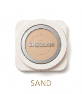 SHEGLAM Skin-Focus High Coverage Powder Foundation Sand - شيجلام كومباكت باودر
