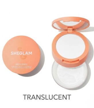 SHEGLAM Insta-Ready Face & Under Eye Setting Powder Duo Translucent - شيجلام بودرة ديو شفافة