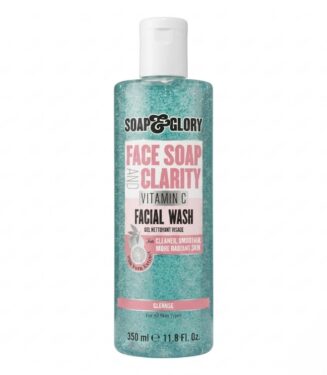Soap & Glory Face Soap and Clarity Vitamin C Facial Wash - سوب آند جلوري غسول الوجه بفيتامين سي لإشراقة ونظافة مثالية
