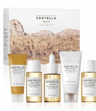SKIN1004 Madagascar Centella Travel Kit - مجموعة السفر المتكاملة من سكين 1004 بخلاصة سنتيلا مدغشقر
