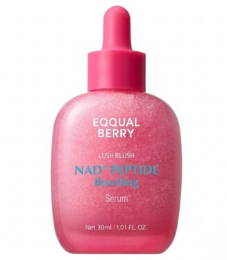 EQQUAL BERRY Lush Blush NAD+ Peptide Boosting Serum - إيكوال بيري سيروم معزز النضارة والشباب