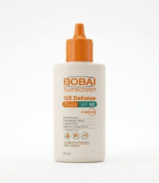 Bobai Sunscreen Oil Defense Fluid SPF 50+ - واقي شمس بوباي أويل ديفينس فلويد (للبشرة الدهنية والمعرضة للحبوب)