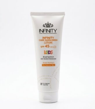 Infinity Care Sunscreen Lotion Kids SPF 45 - واقي شمس إنفينيتي كير لوشن للأطفال (حماية +45)