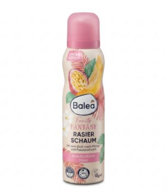 Balea Fruity Fantasy Shaving Foam for Sensitive Skin - رغوة حلاقة باليا "فروتي فانتازي" للبشرة الحساسة