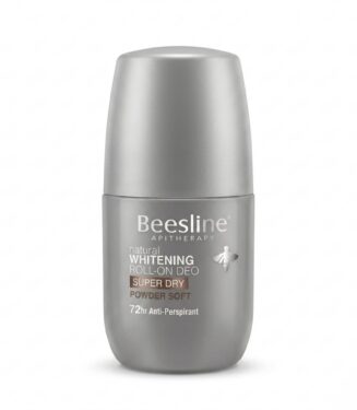 Beesline Natural Whitening Roll-On Deo (Super Dry - Powder Soft) - بيزلين رول أون لتفتيح البشرة (سوبر دراي - ملمس البودرة)
