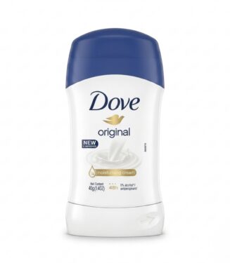 Dove Original Antiperspirant Deodorant Stick with 1/4 Moisturising Cream - مزيل ومضاد تعرق دوف الأصلي (ستيك) مع 1/4 كريم مرطب حماية 48 ساعة