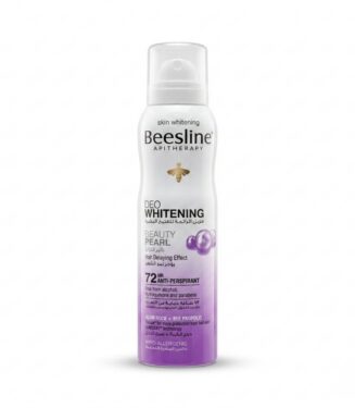 Beesline Apitherapy Deo Whitening Beauty Pearl 72hr Anti-Perspirant - بيزلين رول أون مفتح للبشرة (تأثير اللؤلؤ) مضاد للتعرق 72 ساعة ومؤخر لنمو الشعر