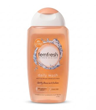 Femfresh Daily Wash with Aloe Vera & Calendula Extracts - فيم فريش غسول الاستخدام اليومي للمناطق الحميمة بخلاصة الصبار والكاليندولا