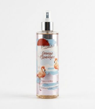 Estiara Passion Orange Flamingos Fragrance Mist (250ml) - معطر الجسم "أورانج فلامنجو" من إستيارة باشن لانتعاش صيفي يدوم طويلاً