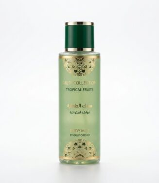 Gulf Orchid Musk Collection Tropical Fruits Body Mist - معطر الجسم "مسك الطهارة بالفواكه الاستوائية" من جلف أوركيد لنظافة وانتعاش دائم