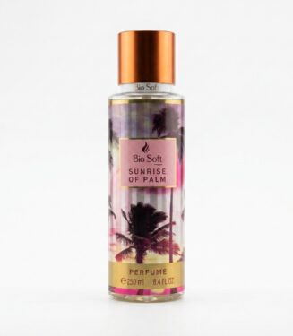 Bio Soft Sunrise of Palm Premium Perfume (250ml) - عطر الجسم "صن رايز أوف بالم" من بيو سوفت لإطلالة صيفية مشرقة