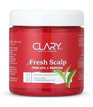 Clary Fresh Scalp Procapil & Matcha Scalp & Strand Scrub - كلاري فريش سكالب مقشر فروة الرأس والخصلات بالبروكابيل والماتشا