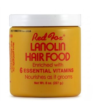 Red Fox Lanolin Hair Food Enriched with 6 Essential Vitamins - ريد فوكس لانولين غذاء الشعر الغني بـ 6 فيتامينات أساسية