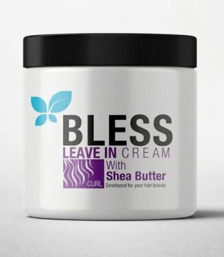Bless Leave In Cream with Shea Butter for Curly Hair - بليس ليف إن كريم بزبدة الشيا للعناية بالشعر الكيرلي
