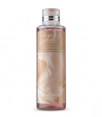 Amanda Milano Garden Warm Vanilla Refreshing & Moisturizing Body Wash 250ml - أماندا ميلانو جاردن غسول الجسم المنعش والمرطب بالفانيليا الدافئة 250 مل