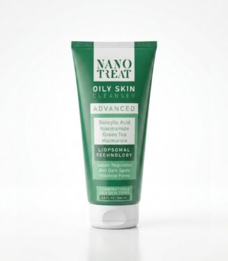 Nano Treat Advanced Oily Skin Cleanser with Liposomal Technology 200ml - نانو تريت غسول الوجه المطور للبشرة الدهنية والمختلطة بتقنية الليبوزوم 200 مل