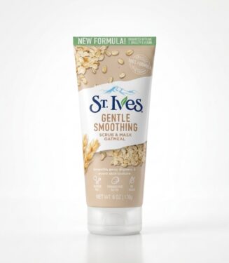 St. Ives Gentle Smoothing Oatmeal Scrub & Mask 170g - ستيفز مقشر وماسك الشوفان لتنعيم البشرة 170 جم
