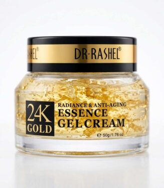 Dr. Rashel 24K Gold Radiance & Anti-Aging Essence Gel Cream 50g - دكتور راشيل كريم جل الذهب 24 قيراط لإشراقة البشرة ومحاربة علامات تقدم السن 50 جم