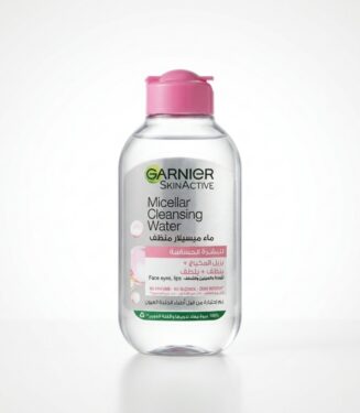 Garnier SkinActive Micellar Cleansing Water for Sensitive Skin 100ml - جارنييه سكين اكتيف ماء ميسيلار منظف للبشرة الحساسة 100 مل