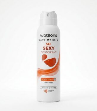 Watsons Love My Skin So Sexy Deodorant Spray 150ml - واتسونز لاف ماي سكين سبراي مزيل عرق سو سيكسي 150 مل