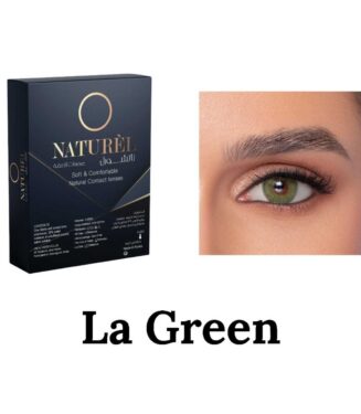 Naturel Soft & Comfortable Natural Contact Lenses - La Green - عدسات ناتشوريل اللاصقة المريحة والناعمة - لون لا جرين (أخضر طبيعي)