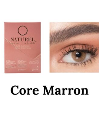 Naturel Soft & Comfortable Natural Contact Lenses - Core Marron - عدسات ناتشوريل اللاصقة المريحة والناعمة - لون كور مارون (بني كستنائي طبيعي)