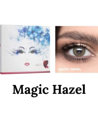 Lazord Natural Contact Lenses - Magic Hazel - عدسات لازورد اللاصقة الملونة - لون ماجيك هازل (عسلي ساحر)