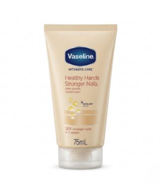 Vaseline Intensive Care Healthy Hands Stronger Nails Cream 75ml - فازلين كريم العناية المركزة ليدين صحية وأظافر أقوى 75 مل