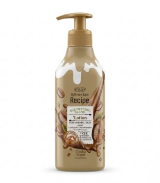 Eva Optimum Care Recipe Age-Defying Body Lotion - Mocha Scent - إيفا لوشن الجسم ريسبي مقاوم لعلامات تقدم السن للبشرة العادية - برائحة الموكا