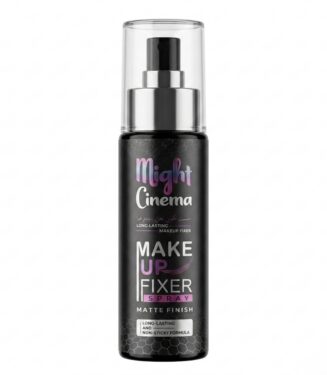Might Cinema Makeup Fixer Spray Matte Finish Long Lasting - مايت سينما بخاخ مثبت للمكياج مظهر مطفي ثبات طويل الأمد