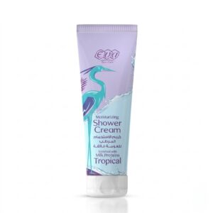 Eva Skin Care Moisturizing Shower Cream Enriched with Milk Proteins Tropical - إيفا سكين كير كريم الاستحمام المرطب بنكهة تروبيكال وبروتينات اللبن