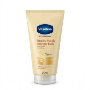 Vaseline Intensive Care Healthy Hands Stronger Nails Hand Cream 75ml - فازلين كريم العناية الفائقة للأيدي الصحية وأظافر أقوى بـ 10 أضعاف 75 مل