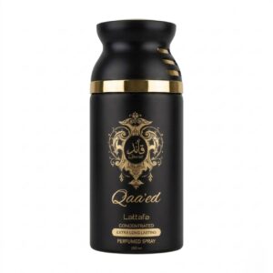 Lattafa Qaa'ed Perfumed Spray - 250ml بخاخ معطر الجسم قائد من لطافة