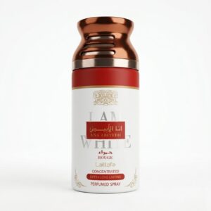 Lattafa Ana Abiyedh Rouge Perfumed Spray - بخاخ معطر الجسم أنا الأبيض روج من لطافة