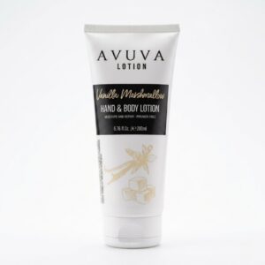 Avuva Vanilla Marshmallow Hand & Body Lotion - 200ml لوشن اليدين والجسم بالفانيليا والمارشميلو من أفوفا