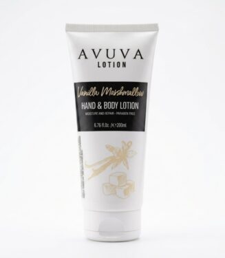 Avuva Vanilla Marshmallow Hand & Body Lotion - 200ml لوشن اليدين والجسم بالفانيليا والمارشميلو من أفوفا